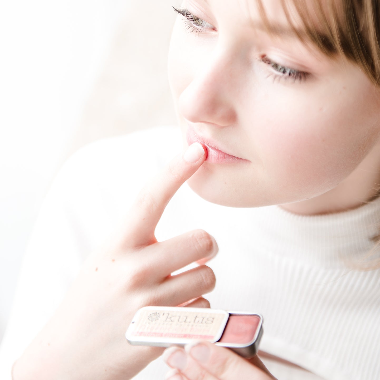 Organic Lip Balm - Tinted Rosy - Life Before Plastik